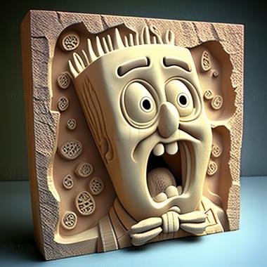 3D model st Gary from SpongeBob SquarePants (STL)